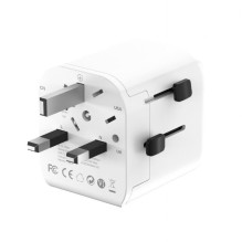 MAITINIMO ADAPTERIS ES Į UNIVERSALŲ 12W / BALTA TPA-EU2A12-01-W GEMBIRD