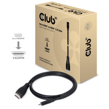 CABLE MICRO HDMI TO HDMI 1M / M / M CAC-1351 CLUB3D CABLE MICRO HDMI TO HDMI 1M / M / M CAC-1351 CLUB3D