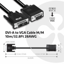 DVI-A–VGA 3M / M / M LAIDAS CAC-1243 CLUB3D DVI-A–VGA 3M / M / M LAIDAS CAC-1243 CLUB3D