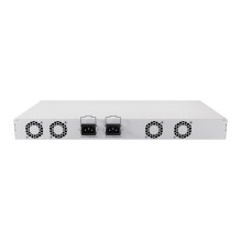Komutatorius, MIKROTIK, CRS418-8P-8G-2S+RM, L3 tipas, 8 PoE prievadai, 150 vatų, CRS418-8P-8G-2S+RM