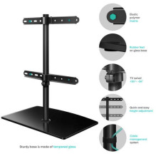 TV SET ACC DESKTOP STAND / 32-75" BLACK PT3-B ONKRON TV SET ACC DESKTOP STAND / 32-75" BLACK PT3-B ONKRON