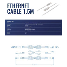 PATCH CABLE ETHERNET / 1.5M...