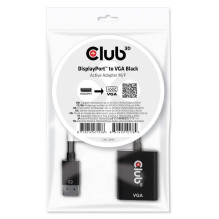 Įvesties / išvesties adapteris DP į VGA / M / F CAC-2013 CLUB3D Įvesties / išvesties adapteris DP į VGA / M / F CAC-2013 CLUB3D