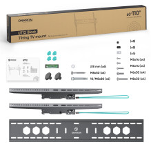 TV SET ACC WALL MOUNT / 60-110" / BLACK UT12-B ONKRON TV SET ACC WALL MOUNT / 60-110" / BLACK UT12-B ONKRON