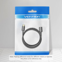 CABLE HDMI MALE / FEMALE 4K / 2M BLACK AHCBH VENTION