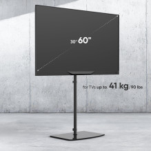 TV SET ACC FLOOR STAND / 30-60" / BLACK TS5065-B ONKRON TV SET ACC FLOOR STAND / 30-60" / BLACK TS5065-B ONKRON