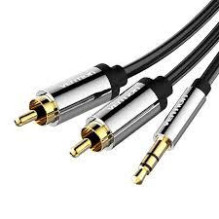 Garso kabelis 3,5 mm į 2 x RCA / 1,5 m BCFBG VENTION