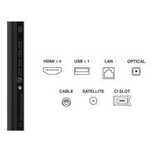 Televizorius, TCL, 98', 4K Ultra HD, 3840 x 2160 pikselių, plokščias, 16:9, QD-Mini LED, 98Q6C