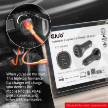 NB CHARGER CAR / 36W CAC-1921 CLUB3D