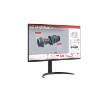 LCD Monitor, LG, 31.5 ", 3840 x 2160 pixels, 4K Ultra HD, Flat, 32BR55UK-B