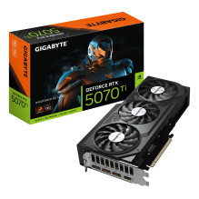 Graphics Card, GIGABYTE, NVIDIA, GeForce RTX 5070 Ti, 2497 MHz, 16 GB, GDDR7, 256 bit, PCI Express 5.0, Active, N507TWF3