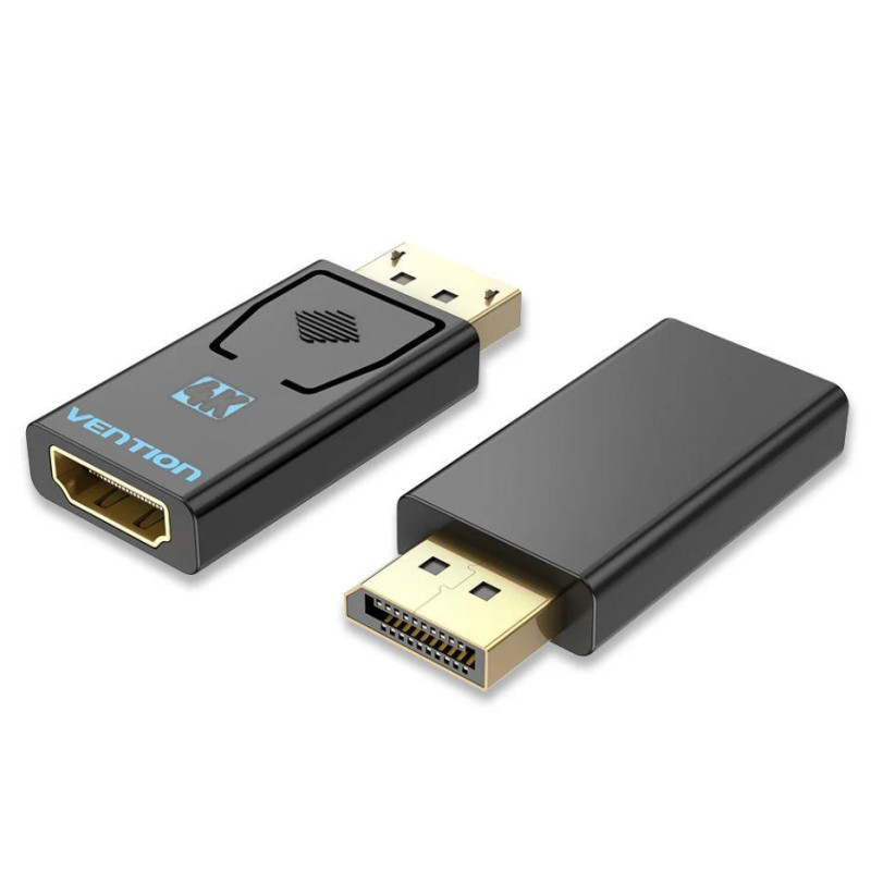 Įvesties / išvesties adapteris DP į HDMI / juodas HBMB0 VENTION