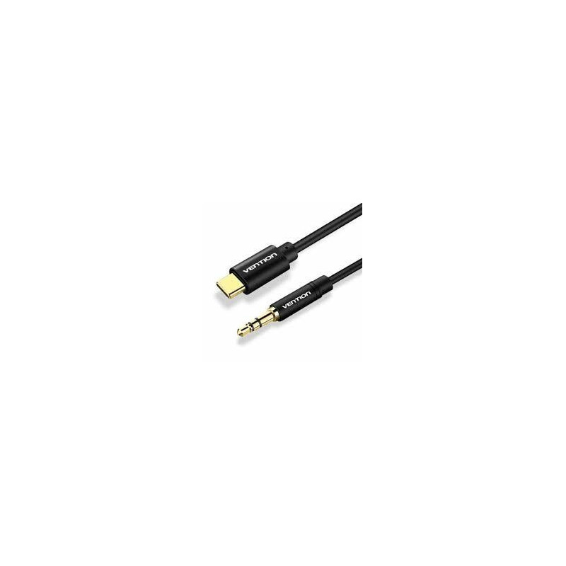 CABLE AUDIO 3.5MM TO USB-C / 1.5M BLACK BGABG VENTION