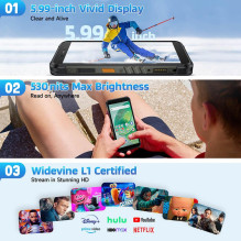 MOBILE PHONE RUGKING / 8 / 256GB ULEFONE