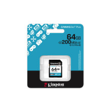 MEMORY SDXC 64GB UHS-I / SDG4 / 64GB KINGSTON