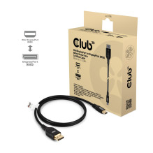 CABLE MINI DP TO DP 1M / M / M CAC-1116 CLUB3D CABLE MINI DP TO DP 1M / M / M CAC-1116 CLUB3D