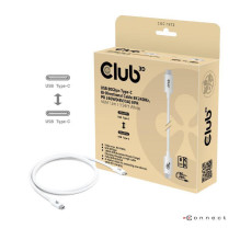 CABLE USB-C TO USB-C 1.2M / WHITE CAC-1572 CLUB3D