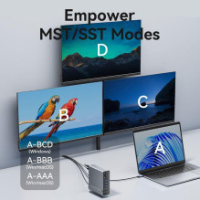 NB ACC DOCKING STATION 15IN1 / USB-C MST TPUH0 VENTION