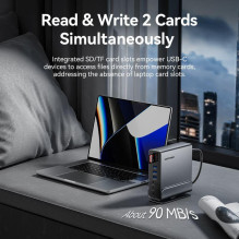 NB ACC įkrovimo stotelė 15in1 / USB-C MST TPUH0 VENTION