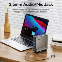 NB ACC įkrovimo stotelė 15in1 / USB-C MST TPUH0 VENTION