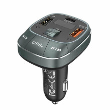CAR FM TRANSMITTER+CHARGER USB / 3P BLACK FFLB0 VENTION