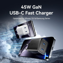 MOBILE CHARGER WALL 45W USB-C / 2P WHITE FEFW0-EU VENTION MOBILE CHARGER WALL 45W USB-C / 2P WHITE FEFW0-EU VENTION