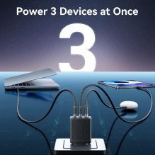 MOBILE CHARGER WALL 65W USB / 3P BLACK FERB0-EU VENTION MOBILE CHARGER WALL 65W USB / 3P BLACK FERB0-EU VENTION