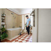 Vacuum Cleaner, KARCHER, dry&amp;wet, Electric broom, Grey / White / Black, Bagless, Battery, 2.3 kg, 1.056-200.0