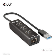 Įvesties / išvesties šakotuvas USB3.2 3 prievadų / CSV-1430A CLUB3D