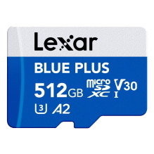 ATMINTINĖ MICRO SDXC 512GB UHS-I / W / A LMSBLPL512G-BNANG LEXAR