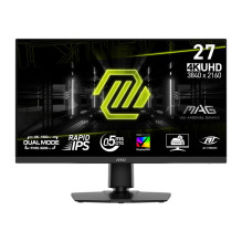 LCD monitorius, MSI, MAG272URDF E16, 27", žaidimų / 4K, matinis, IPS panelė, 3840x2160, 16:9, 160Hz, 0,5 ms, juoda 