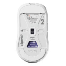 PELĖ USB OPTINĖ WRL X2H / VIDUTINĖ BALTA PX2HES22 PULSAR