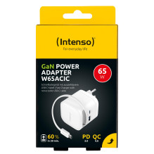 MAITINIMO ADAPTERIS 1XUSB-A / 1XUSB-C / JUODAS 7806522 INTENSO