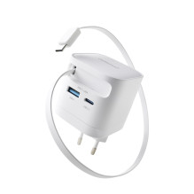 MAITINIMO ADAPTERIS 1XUSB-A / 1XUSB-C / JUODAS 7806522 INTENSO