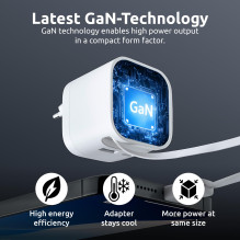 POWER ADAPTER 1XUSB-A / 1XUSB-C / BLACK 7806522 INTENSO