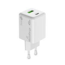 Maitinimo adapteris USB / USB-C 45W / greitas MRMA113-2 MEDIARANGE