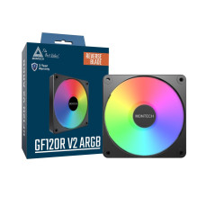 Korpuso ventiliatorius 120 mm / GF120R V2 ARGB PWM (B) MONTECH Korpuso ventiliatorius 120 mm / GF120R V2 ARGB PWM (B) MONTECH