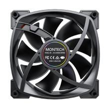 CASE FAN 140MM / AX140 PWM BLACK MONTECH