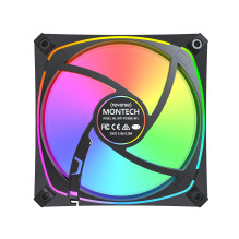 CASE FAN 120MM / RX120 PRO BLACK MONTECH CASE FAN 120MM / RX120 PRO BLACK MONTECH