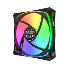 CASE FAN 120MM / RX120 PRO BLACK MONTECH CASE FAN 120MM / RX120 PRO BLACK MONTECH