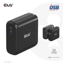 MOBILE TRAVEL CHARGER USB-C / 100W CAC-1908EU CLUB3D