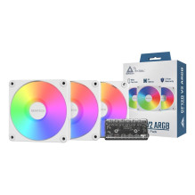 CASE FAN 120MM GF120 V2 / ARGB PWM 3I1(W) MONTECH CASE FAN 120MM GF120 V2 / ARGB PWM 3I1(W) MONTECH