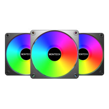 Korpuso ventiliatorius 120mm GF120R V2 / ARGB PWM 3I1 (B) MONTECH