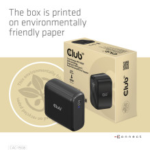 MOBILE TRAVEL CHARGER USB-C / 100W CAC-1908EU CLUB3D