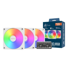 Korpuso ventiliatorius 120mm GF120R V2 / ARGB PWM 3I1 (W) MONTECH