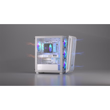 Case, ENDORFY, ATX / micro ATX / Mini-ITX, White, Midi Tower, PC, EY2A018