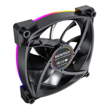 CASE FAN 120MM / AX120 PWM BLACK 3 IN 1 MONTECH