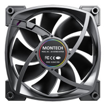 CASE FAN 120MM / AX120 PWM BLACK 3 IN 1 MONTECH
