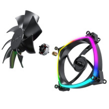 CASE FAN 120MM / AX120 PWM BLACK 3 IN 1 MONTECH