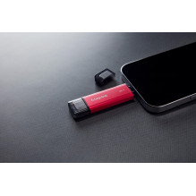 Išorinis SSD, KINGSTON, 2 TB, 3D NAND, Įrašymo greitis 950 MB/s, Skaitymo greitis 1050 MB/s, SPSD / 2 TB